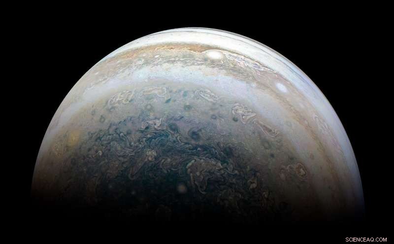 Jupiter s Southern Hemisphere: Stunning Juno Spacecraft Image