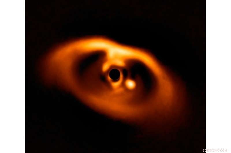 First Clear Image of a Newborn Exoplanet Captured by ESO s Very Large Telescope