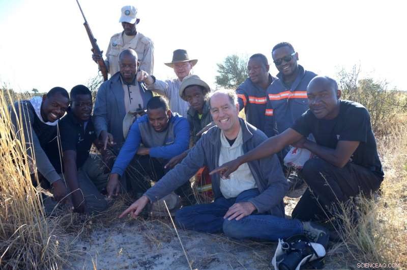 Scientists Recover Rare Asteroid Piece in Botswana s Central Kalahari