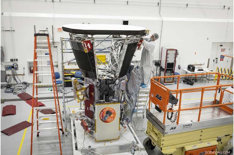 NASA’s Parker Solar Probe Receives Advanced Heat Shield Installation