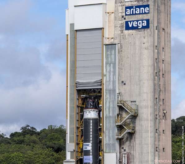 Record-Breaking Solid Rocket Motor Set for First Hot-Firing Test at French Guiana Spaceport
