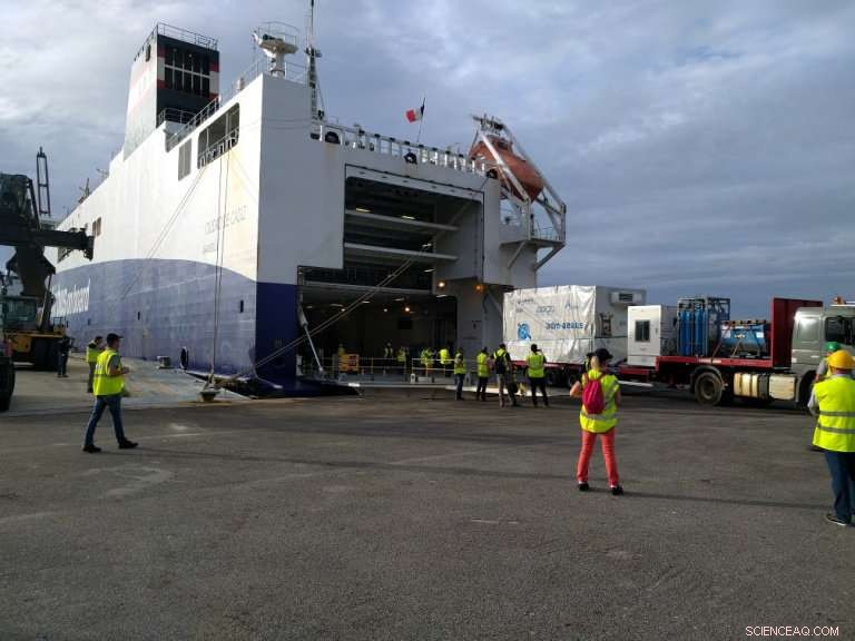Aeolus Launch Gains Momentum: Satellite Safely Arrives in French Guiana