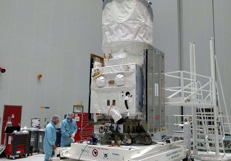 Aeolus Launch Gains Momentum: Satellite Safely Arrives in French Guiana