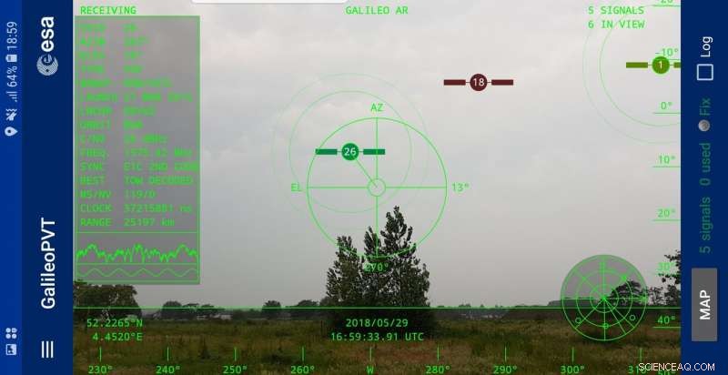 Explore Galileo Satellites with ESA s Augmented Reality App