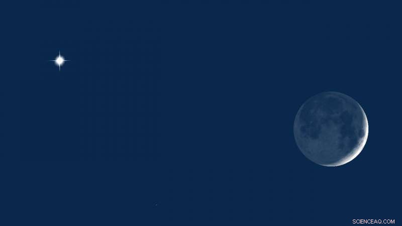 Crescent Moon and Venus Align for a Stunning Evening on July 15