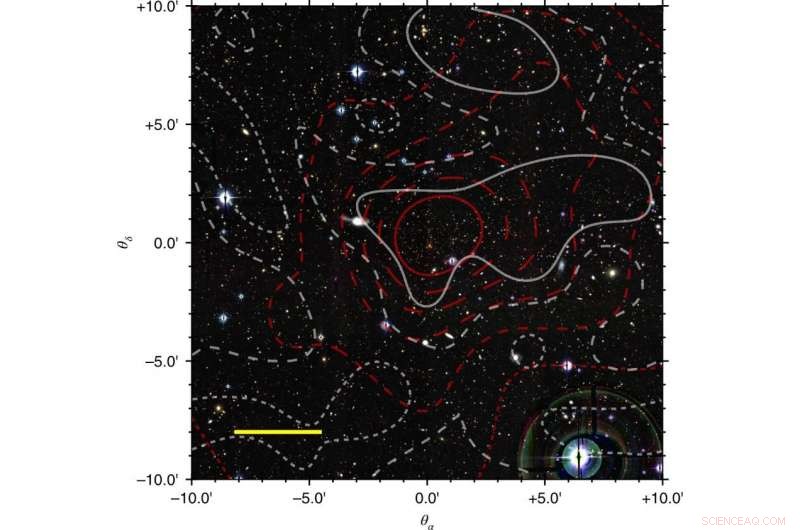 Scientists Unveil Gravitational Lensing Effects in Ultra-Dense Galaxy Cluster