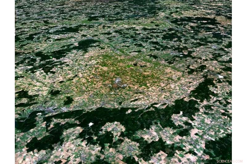 Which Earth Landforms Resemble Ceres?