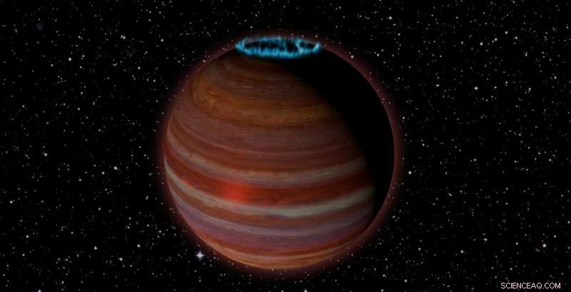 VLA Discovers First Radio Detection of a Planetary-Mass Magnetic Object Beyond Our Solar System
