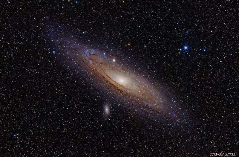 German Astronomers Analyze Stellar Populations in Andromeda’s Central Bulge