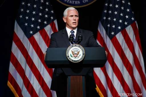 Vice President Pence Unveils Comprehensive US Space Force Strategy