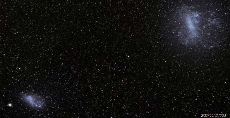 Colliding Dwarf Galaxies May Spark New Star Birth