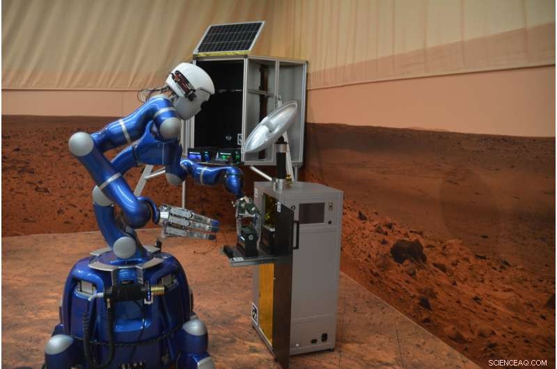 ESA Astronaut Alexander Gerst to Direct DLR’s Humanoid Robot Rollin  Justin from the ISS