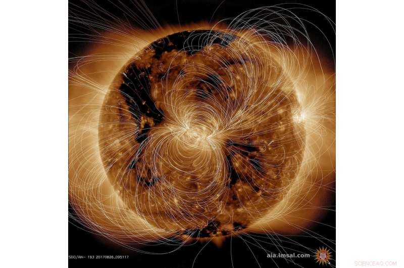 NASA Models Sun’s Magnetic Field: A Stunning Visual