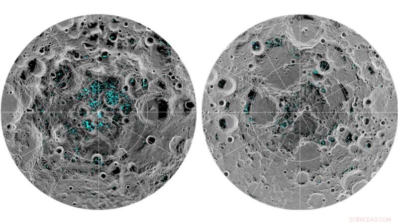 NASA Confirms Ice at Both Lunar Poles