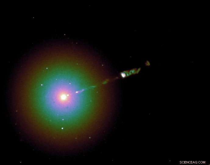 Scientists Explain Why a Supermassive Black Hole Appears to Shift