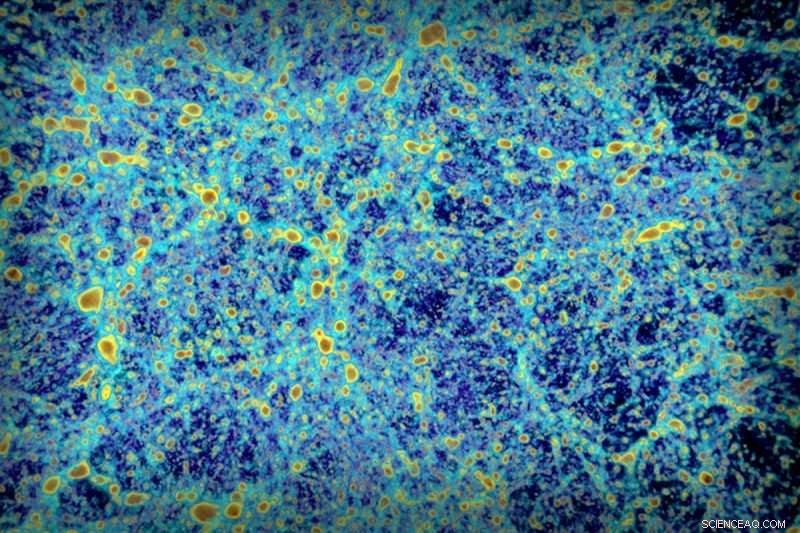 Large-Scale Simulations Illuminate the Dark Matter that Shapes Our Universe
