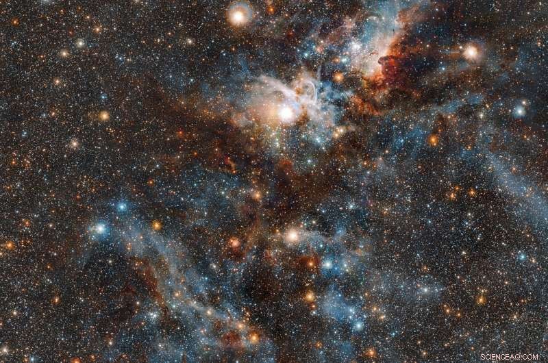 Carina Nebula Revealed: How Stars Illuminate Dust