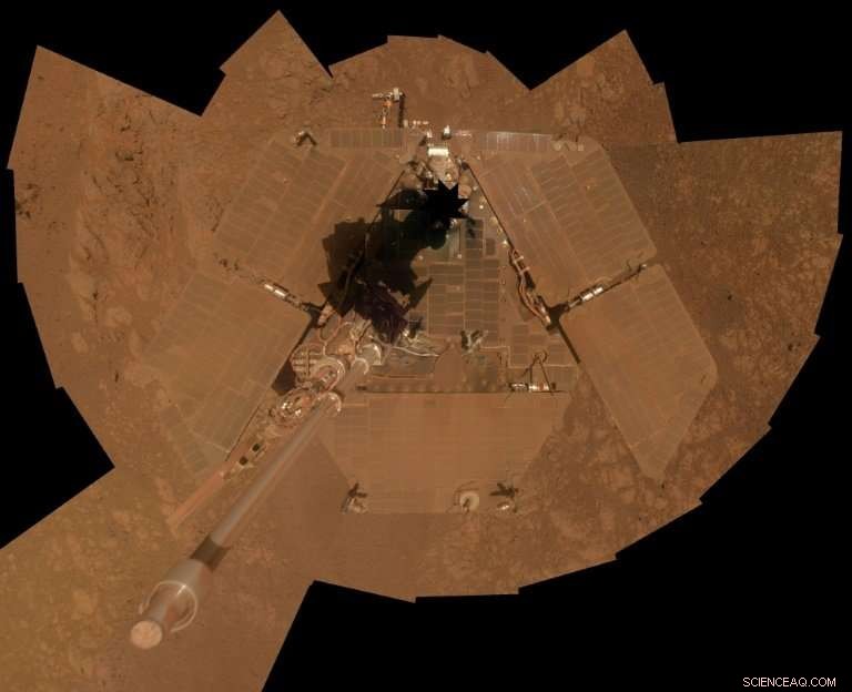 Opportunity Rover Rebounds as Major Martian Dust Storm Subsides