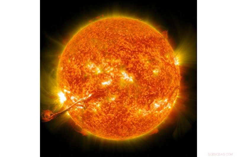 New Study Reveals Solar Eruptions Defy Traditional Slinky Shape Assumptions