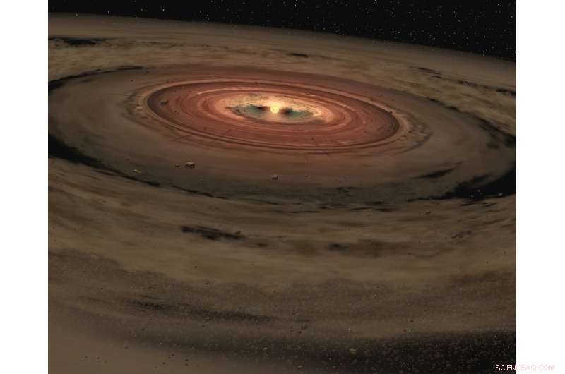 How Dust-Bound Water Shaped Earth s Oceans