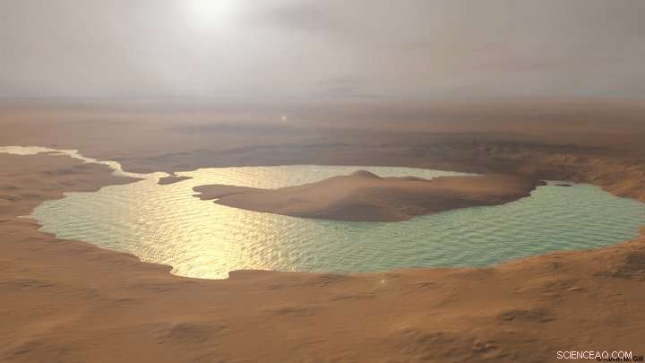 Did Mars’ Giant River Delta Mark the End of Its Ancient Oceans?