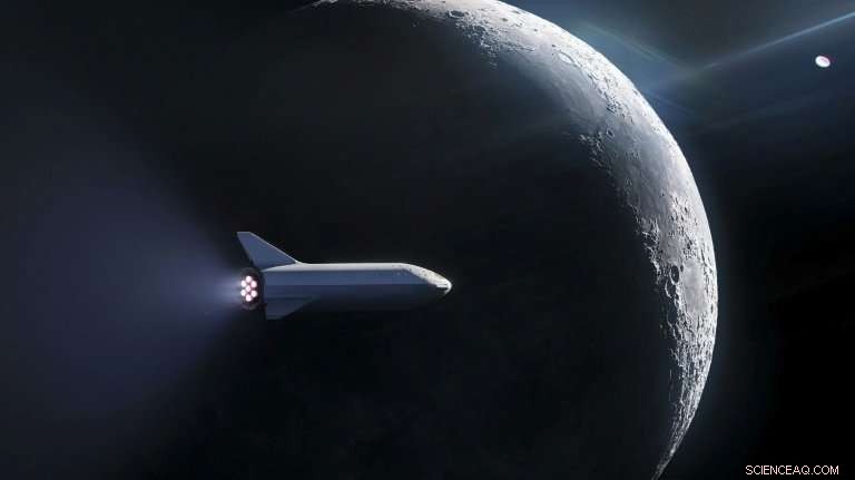 SpaceX Countdown: Revealing the Mysterious Moon Traveller