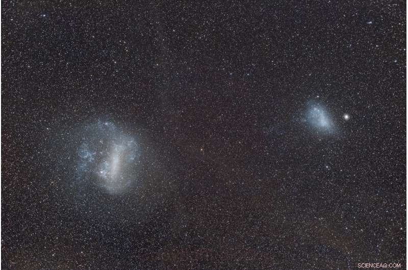 New Study Suggests Magellanic Clouds Were Once Three Galaxies