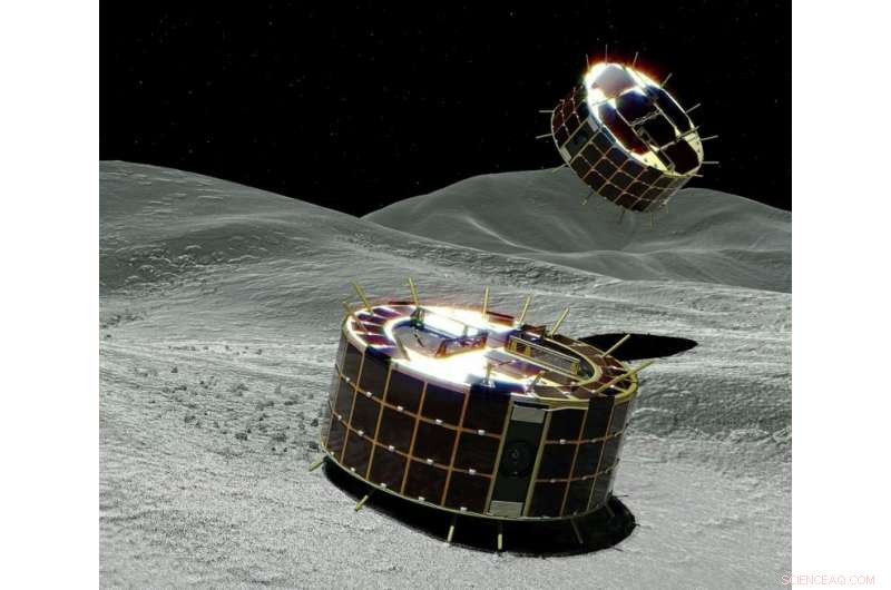 Japanese Space Probe Releases Hopping Rovers to Sample Asteroid