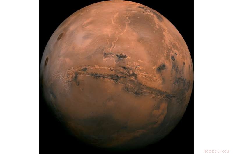 New Research Reveals Ancient Mars Likely Supported Underground Life