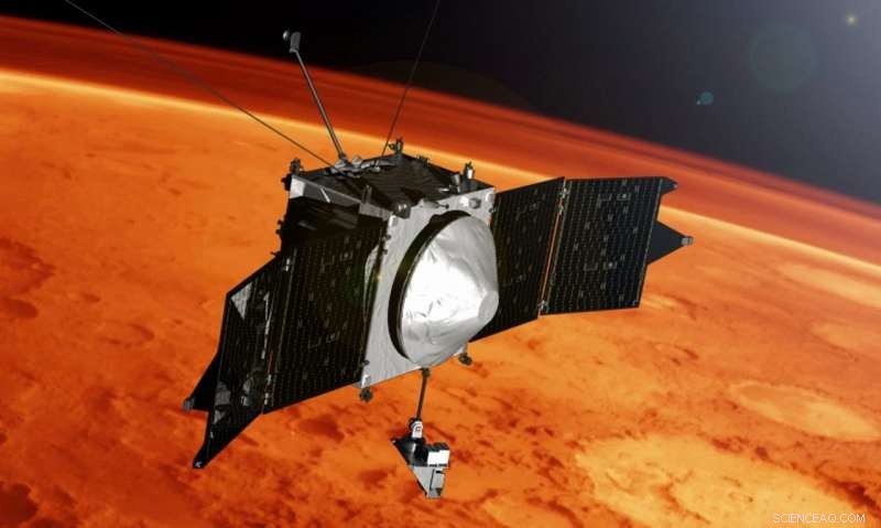 NASA s MAVEN Celebrates Four Years Orbiting Mars, Advancing Atmospheric Science