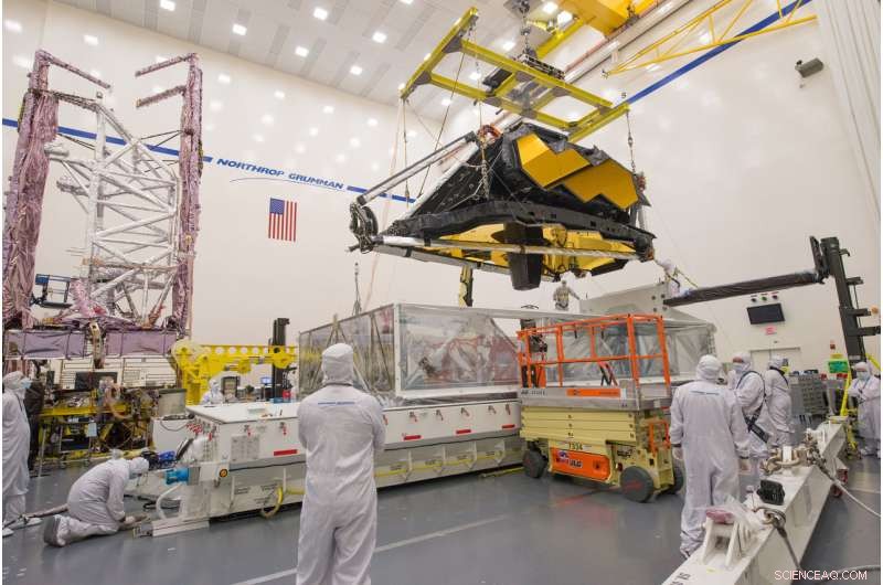 NASA s Webb Telescope Halves Achieve Successful Communication for First Time