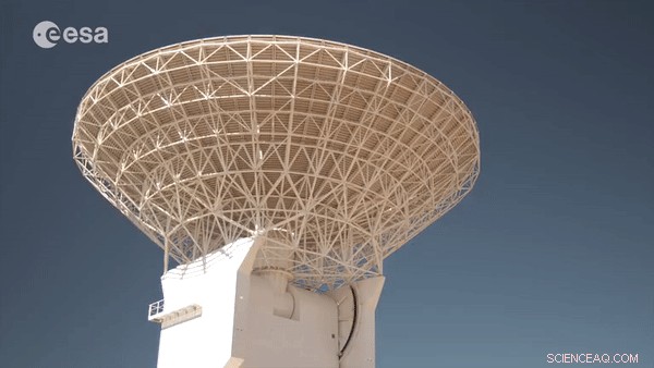 A Decade of Rocket Signal Tracking: ESA s 35m Deep‑Space Station