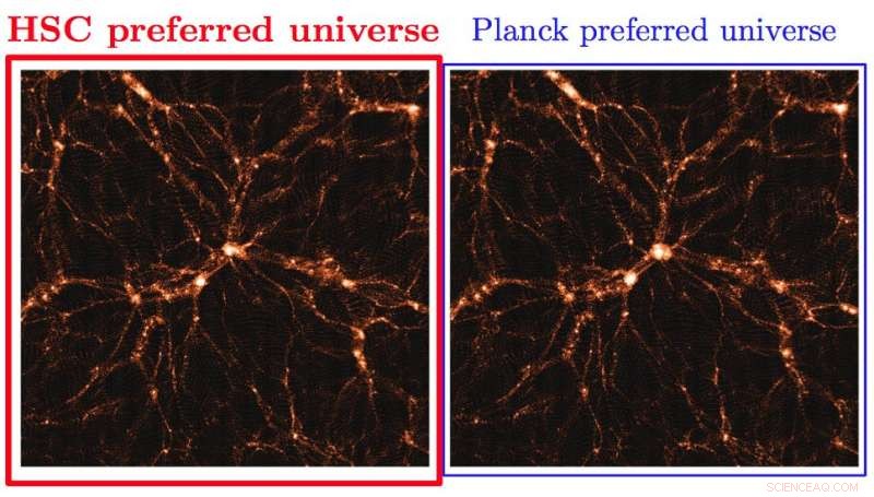 Hyper Suprime-Cam Survey Charts Dark Matter Distribution Across the Cosmos