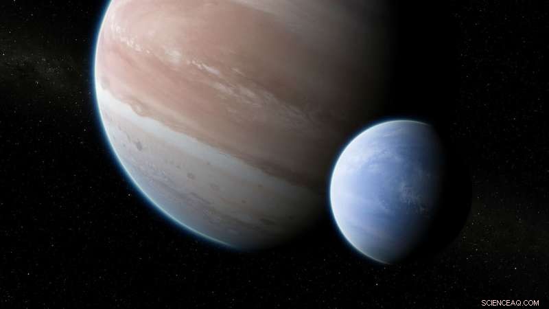 First Strong Evidence of an Exomoon Discovered by Hubble and Kepler