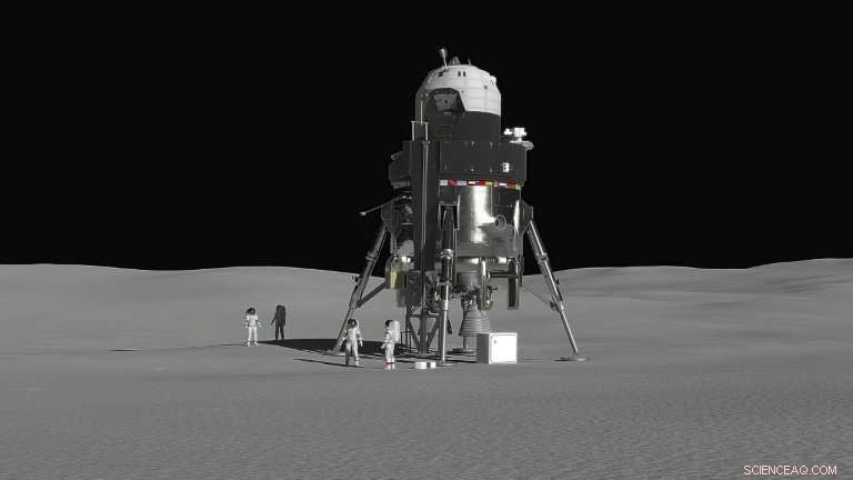 Lockheed Martin Announces New Lunar Lander Concept for 4-Astronaut Missions