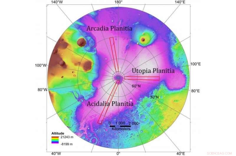 New Imaging Technique Rapidly Maps Young Ice Deposits on Mars
