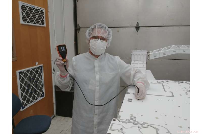 Precision Painting of the Mars 2020 Rover