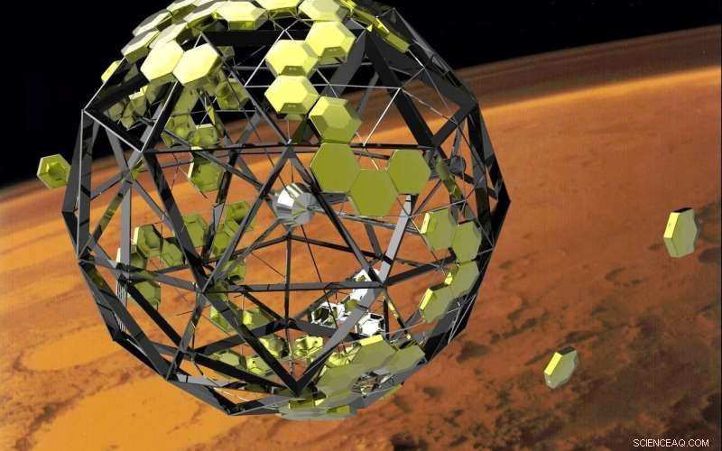Modular Mars Base Designs Incorporate Self‑Shielding Radiation Protection