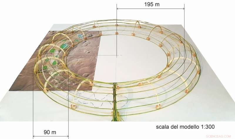 Modular Mars Base Designs Incorporate Self‑Shielding Radiation Protection