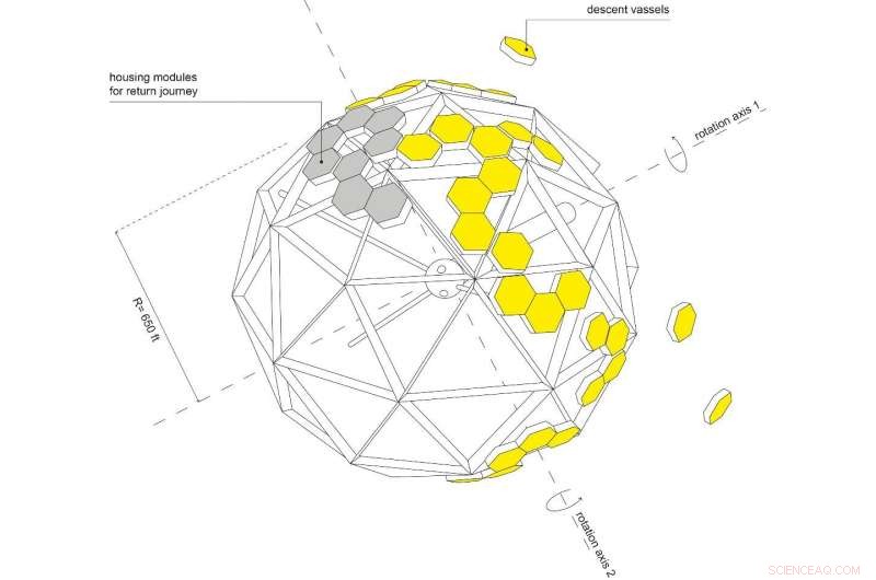 Modular Mars Base Designs Incorporate Self‑Shielding Radiation Protection