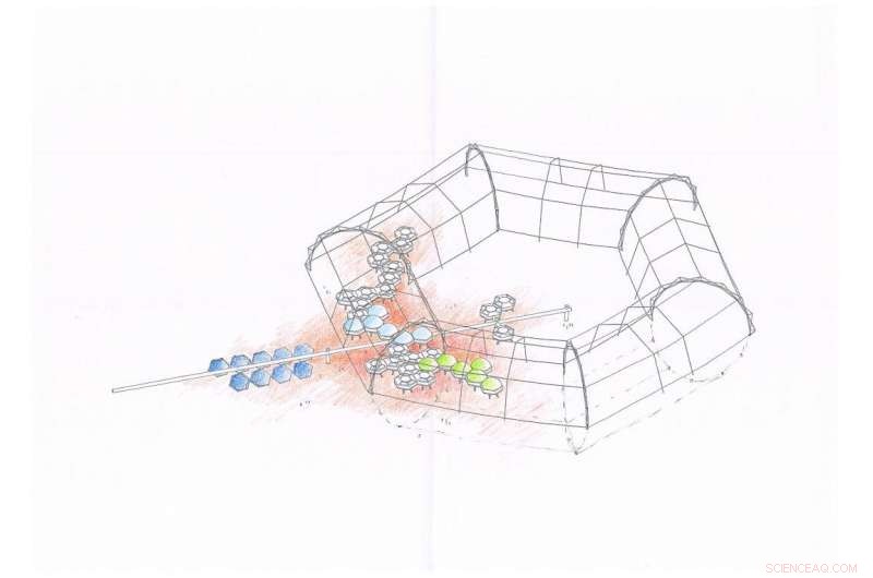 Modular Mars Base Designs Incorporate Self‑Shielding Radiation Protection