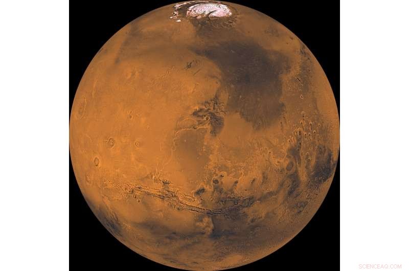 New Study Finds Briny Water on Mars, Suggesting Potential for Life