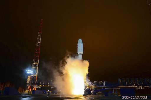 Russian Soyuz-2 Rocket Successfully Deploys Satellite into Orbit, Marking First Launch After Recent Failure