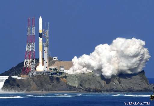 Japan s H-2A Rocket Successfully Launches UAE s First Locally-Made Satellite
