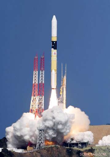 Japan s H-2A Rocket Successfully Launches UAE s First Locally-Made Satellite