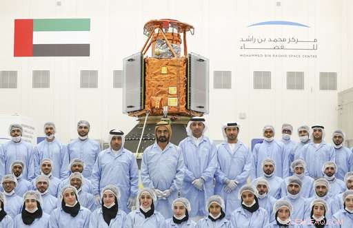 Japan s H-2A Rocket Successfully Launches UAE s First Locally-Made Satellite