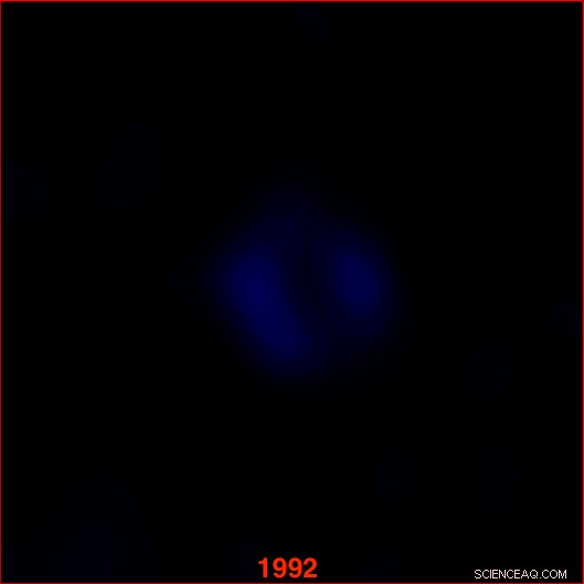 25-Year Timelapse of Supernova 1987A: Unveiling Two Decades of Stellar Evolution