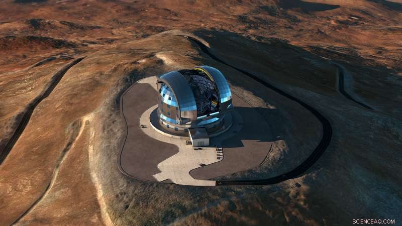 Massive Excavation Completed for the Extremely Large Telescope