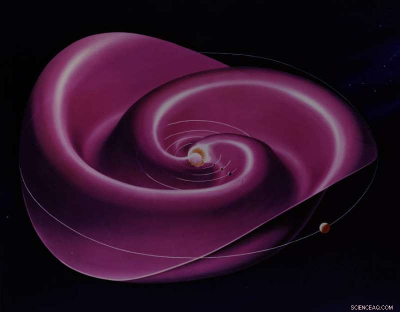 Solar Wind Reveals New Secrets About Comet Tails