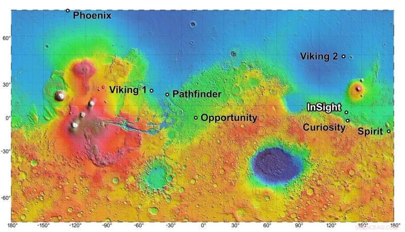NASA’s InSight Lander Chooses Ideal Flat Plains of Elysium Planitia